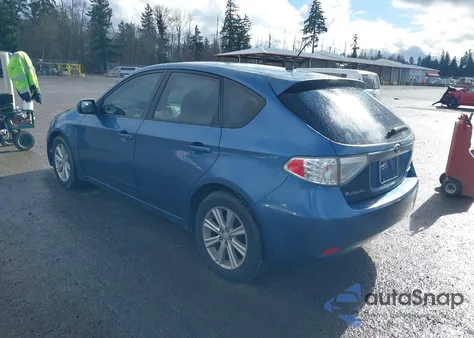 2008 Subaru Impreza 2.5I z USA, uszkodzony, nr VIN JF1GH61668G825644